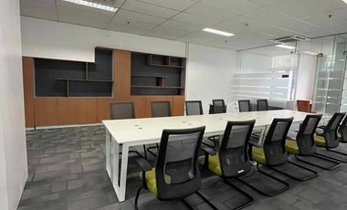 PEZA Office Space for Lease BGC Taguig | Fully Furnished 211 sqm | Move-In Ready | Php 1,300/sqm