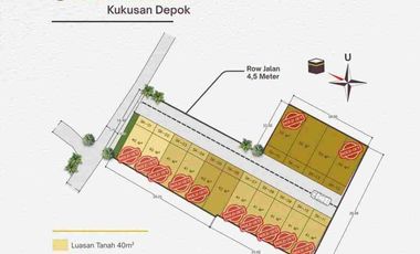 Dijual Rumah Kukusan Beji (230 meter Tol Kukusan-3) Bisa KPR Mewah Murah di Kota Depok