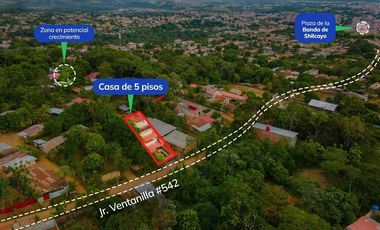 VENTA DE CASA Y USO AIRBNB A 7 MINUTOS PLAZA DE ARMAS DE TARAPOTO