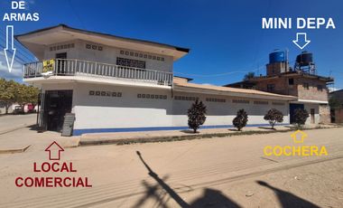 VENTA DE HOSPEDAJE EN PLAZA DE ARMAS DE SAN HILARION A 1 HORA DE TARAPOTO