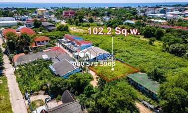 Land in town for sale at Hua Hin Soi 16, Land Area 102.2 sq.wah (408.8 sq.m) Price 2.4 Million Baht