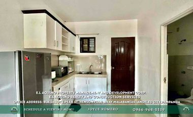 2 Bedrooms Apartment For Rent Located in Barangay Malabanias,Angeles City,Pampanga