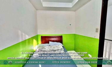 2 Bedrooms Apartment For Rent Located in Barangay Malabanias,Angeles City,Pampanga