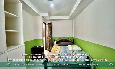 2 Bedrooms Apartment For Rent Located in Barangay Malabanias,Angeles City,Pampanga