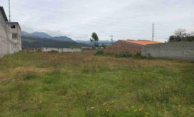 Hermoso terreno plano área de 1.900 metros Urbano con agua de riego en cotacachi Imbabura Ecuador