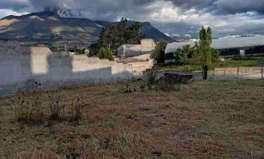 se vende terreno urbano a tres cuadras del terminal y mercado de Cotacachi Imbabura Ecuador área de 1.500 metros