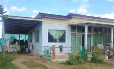 J85306 ขายบ้านเดี่ยว ตำบลสำโรงพลัน อำเภอ ไพรบึง ศรีสะเกษ