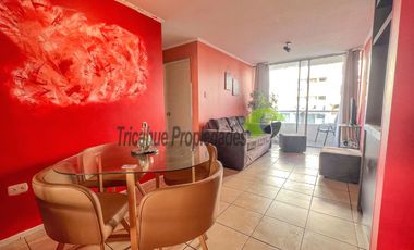 Arriendo hasta diciembre. Hermoso depto amoblado 2D y 1B. Condominio Parque Fray Jorge. La Serena. $450.000