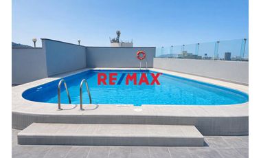 Venta Departamento Surco | Av Encalada (Cerca Embajada Americana - |Balcon | Piscina En Areas Comunes
