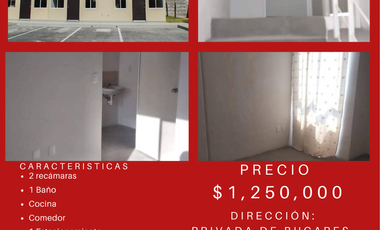 SE VENDE CASA EN TECÁMAC