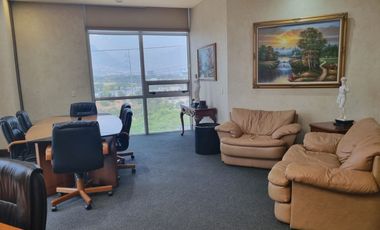 Plaza Delphi, oficinas de lujo amuebladas 100 mts2 2 baños