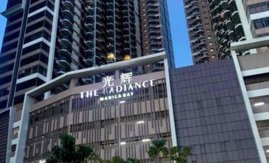 For Rent : One bedroom with Balcony at Radiance Manila bay