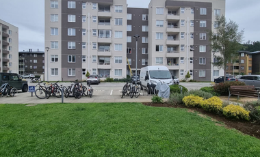 Departamento en Arriendo con Estacionamiento, Condominio Vista Ñielol