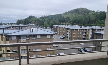 Departamento en Arriendo con Estacionamiento, Condominio Vista Ñielol