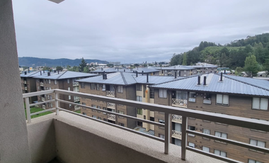 Departamento en Arriendo con Estacionamiento, Condominio Vista Ñielol