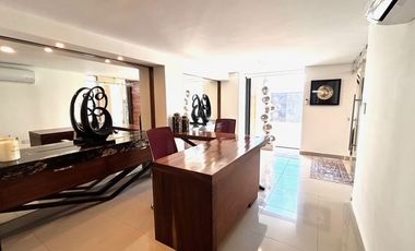 RESIDENCIA DE LUJO TOTALMENTE AMUEBLADA CON ALBERCA, GIMNASIO Y 5 RECAMARAS, COLONIA PITIC.
