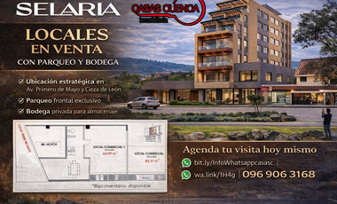 Selaria Departamentos de 1/2/3 Dormitorios mas Bodega y Parqueo Incluido