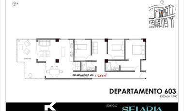 Selaria Departamentos de 1/2/3 Dormitorios mas Bodega y Parqueo Incluido