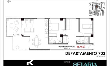Selaria Departamentos de 1/2/3 Dormitorios mas Bodega y Parqueo Incluido