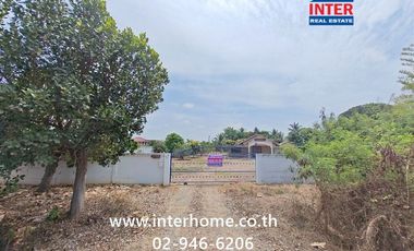 Single-story house and land, 1 rai 183 sq.wa. (approximately 1,832 sq.m.), near the multi-purpose hall of Ban Nong Buab Hom, Malai Man Road, Rural Hig