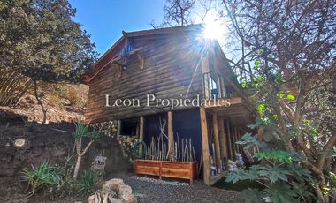 Leon Propiedades vende parcela con casa en sector el Quillay, Curacaví.