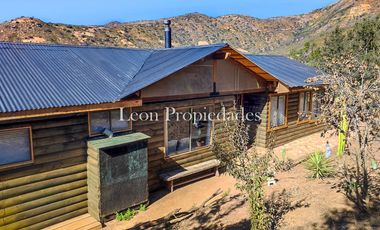 Leon Propiedades vende parcela con casa en sector el Quillay, Curacaví.