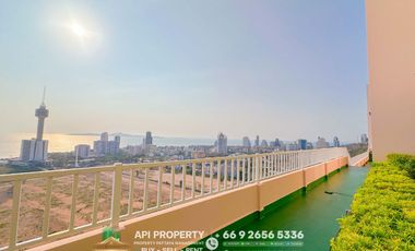 The Largest Luxury Penthouse in Pattaya 360° Sea View + Private Sky Pool  Grand Caribbean 5 Beds 6 Baths Usable area 783 sq.m.