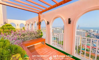 The Largest Luxury Penthouse in Pattaya 360° Sea View + Private Sky Pool  Grand Caribbean 5 Beds 6 Baths Usable area 783 sq.m.