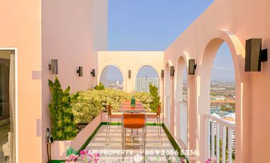 The Largest Luxury Penthouse in Pattaya 360° Sea View + Private Sky Pool  Grand Caribbean 5 Beds 6 Baths Usable area 783 sq.m.