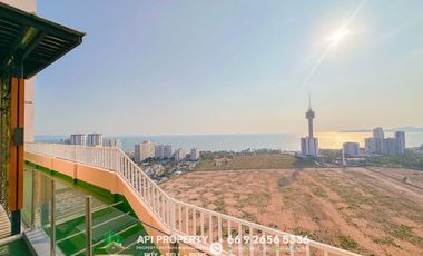 The Largest Luxury Penthouse in Pattaya 360° Sea View + Private Sky Pool  Grand Caribbean 5 Beds 6 Baths Usable area 783 sq.m.