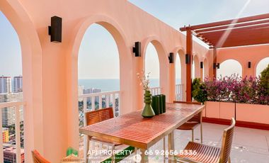 The Largest Luxury Penthouse in Pattaya 360° Sea View + Private Sky Pool  Grand Caribbean 5 Beds 6 Baths Usable area 783 sq.m.