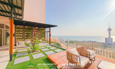 The Largest Luxury Penthouse in Pattaya 360° Sea View + Private Sky Pool  Grand Caribbean 5 Beds 6 Baths Usable area 783 sq.m.