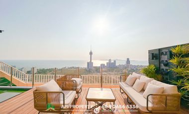 The Largest Luxury Penthouse in Pattaya 360° Sea View + Private Sky Pool  Grand Caribbean 5 Beds 6 Baths Usable area 783 sq.m.
