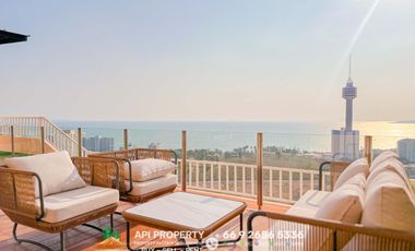 The Largest Luxury Penthouse in Pattaya 360° Sea View + Private Sky Pool  Grand Caribbean 5 Beds 6 Baths Usable area 783 sq.m.