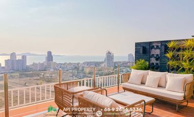 The Largest Luxury Penthouse in Pattaya 360° Sea View + Private Sky Pool  Grand Caribbean 5 Beds 6 Baths Usable area 783 sq.m.