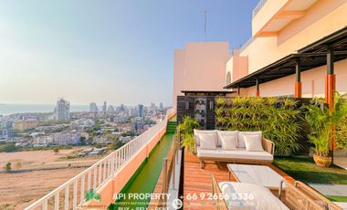 The Largest Luxury Penthouse in Pattaya 360° Sea View + Private Sky Pool  Grand Caribbean 5 Beds 6 Baths Usable area 783 sq.m.