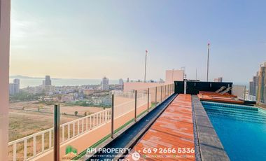 The Largest Luxury Penthouse in Pattaya 360° Sea View + Private Sky Pool  Grand Caribbean 5 Beds 6 Baths Usable area 783 sq.m.