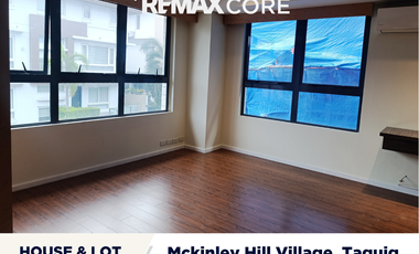 FOR LEASE: 4 Storey House & Lot in Mckinley Hill Village, Taguig