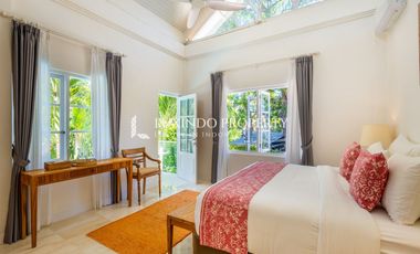 DIJUAL VILLA MEWAH 4KT SIAP HUNI DENGAN DESAIN MODERN & SENTUHAN BALI