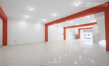 ALQUILER DE AMPLIO LOCAL COMERCIAL EN SAN MARTIN DE PORRES 440M2 - DOS PISOS