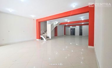 ALQUILER DE AMPLIO LOCAL COMERCIAL EN SAN MARTIN DE PORRES 440M2 - DOS PISOS