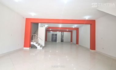 ALQUILER DE AMPLIO LOCAL COMERCIAL EN SAN MARTIN DE PORRES 440M2 - DOS PISOS
