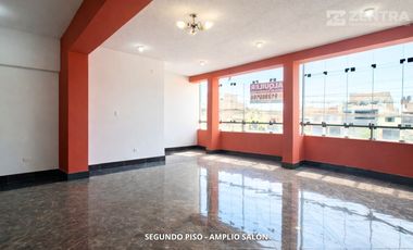 ALQUILER DE AMPLIO LOCAL COMERCIAL EN SAN MARTIN DE PORRES 440M2 - DOS PISOS