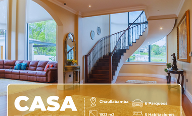 Casa de lujo en Challuabamba 5 habitaciones