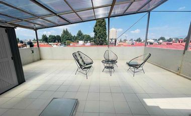 EXCLUSIVOS CUARTOS TIPO  LOFT AMUEBLADOS CON SERVICIOS INCLUIDOS JIMENEZ GALLARDO A 8 min GALERIAS METEPEC