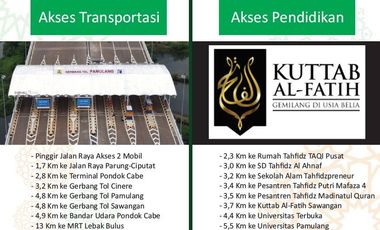 [HOT] Rumah Ahsanu Gaplek, Pondok Cabe Cinangka di Kota Depok, Mewah Murah, Jual, Dijual