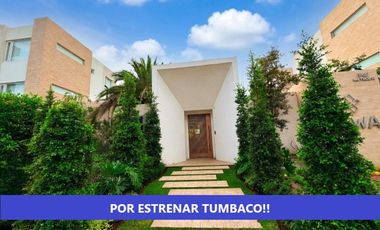 HERMOSO DEPARTAMENTO DE VENTA EN TUMBACO!!  POR ESTRENAR!!  VISTA!!