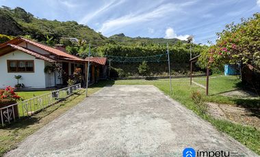 En arriendo casa amoblada con piscina en malacatos totalmente amoblada, sector residencial