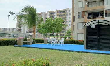 ARRENDAMOS APARTAMENTO AMOBLADO EN EL CONDOMINIO ALMENDRO - RICAURTE