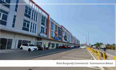 Ruko Burgundy 3 Lantai Strategis Dekat Summarecon Bekasi, Cocok Usaha Ramai!